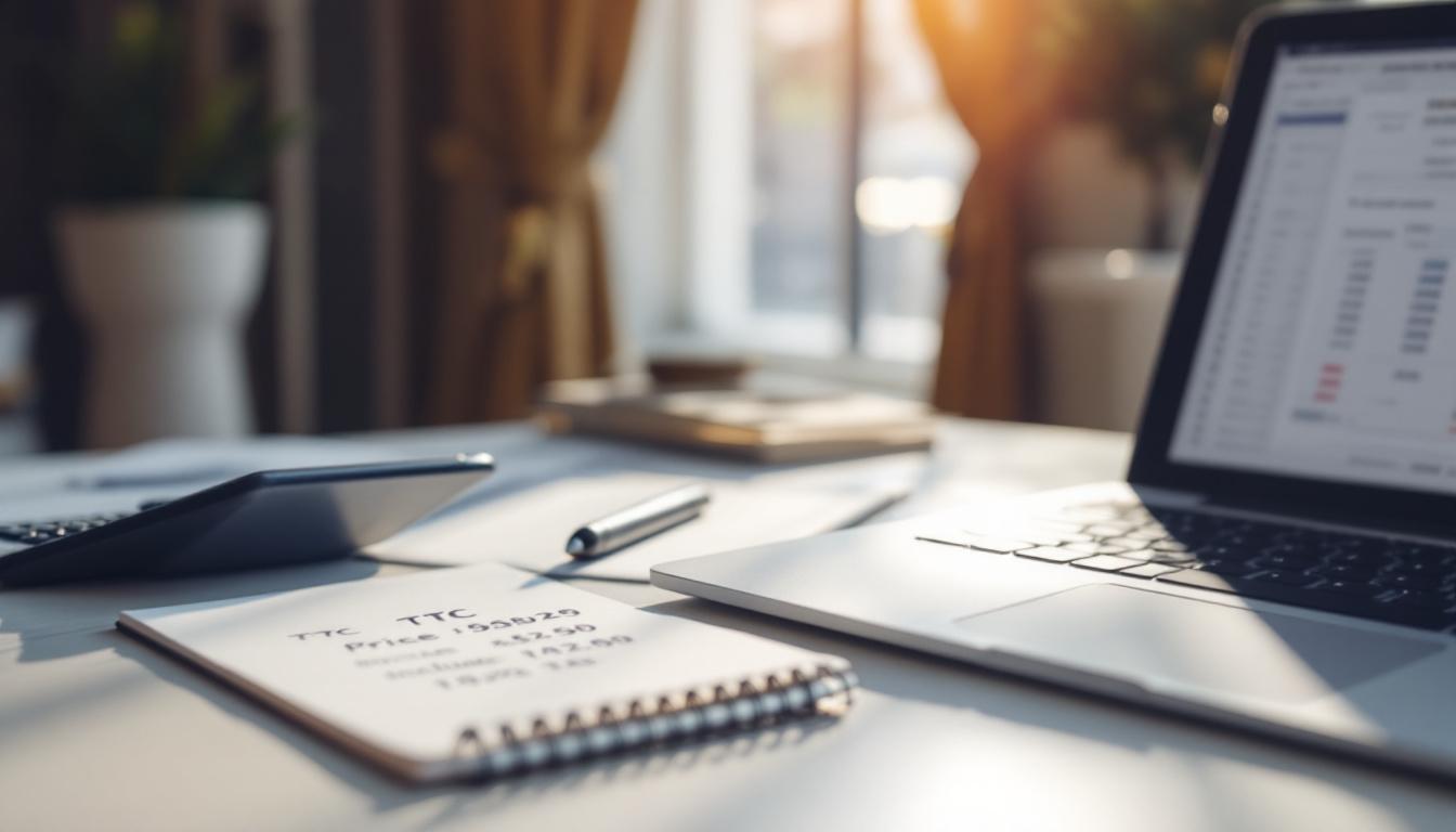 Calcul du prix TTC : formule et exemples pratiques